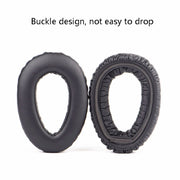 1 Pairs Headphones Sponge Cover Headphone Accessories For Sennheiser  PXC550/MB660(Black)