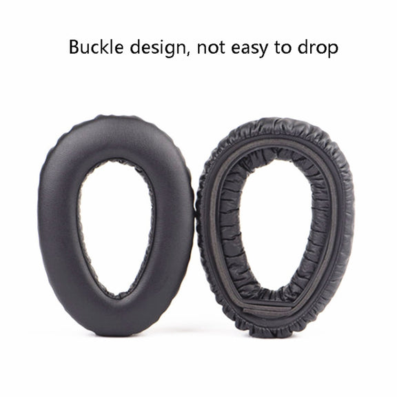 1 Pairs Headphones Sponge Cover Headphone Accessories For Sennheiser  PXC550/MB660(Black)