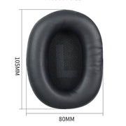 1 Pairs  Suitable for Logitech GPROX Headphone Sponge Protective Case(Black Protein Skin)
