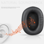 1 Pairs  Suitable for Logitech GPROX Headphone Sponge Protective Case(Black Protein Skin)