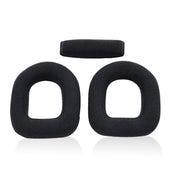 2 PCS Gaming Headset Sponge Protective Case Protein Leather Earmuffs for Logitech A50