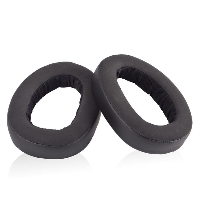 1 Pair Headset Sponge Cover Earmuffs For Sennheiser GSP600 / GSP670 / GSP500 / GSP550 / GSA60(Black)