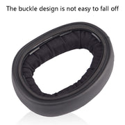 1 Pair Headset Sponge Cover Earmuffs For Sennheiser GSP600 / GSP670 / GSP500 / GSP550 / GSA60(Black)