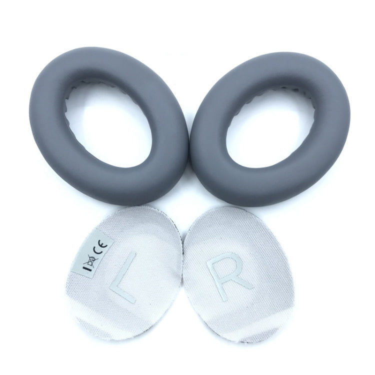 2 PCS Headest Sponge Cover Earmuffs with Cushion For BOSE NC700(Dark Grey) - Earmuff & Pad by PMC TechLife | Online Shopping South Africa | PMC TechLife