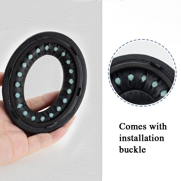 2 PCS Headest Sponge Cover Earmuffs with Cushion For BOSE NC700(Black) - Earmuff & Pad by PMC TechLife | Online Shopping South Africa | PMC TechLife