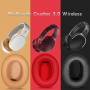 2 PCS Headphones Sponge Cover For Skullcandy Crusher 3.0 Wireless(Red)