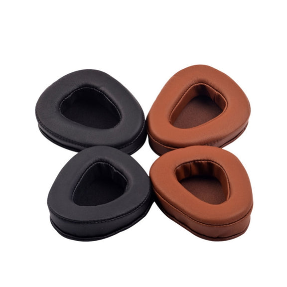 1 Pairs Headphone Sponge Leather Earmuffs For Skullcandy Aviator 2(Black)