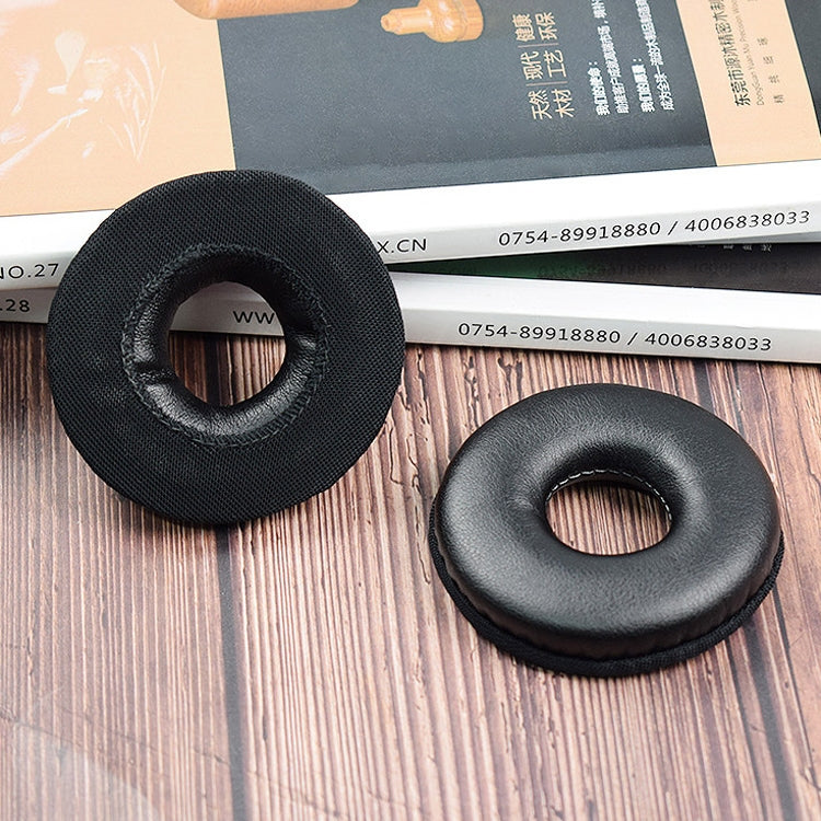 2 PCS Headset Sponge Cover Earmuffs For Logitech H390(Black)