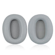 1 Pair Protein Skin Leather Headest Sponge Earmuffs For Edifier W820BT / W808BT / K815 / K815PG1 / H840 / K800 / K830(Gray) - Earmuff & Pad by PMC TechLife | Online Shopping South Africa | PMC TechLife