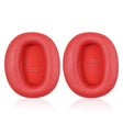 1 Pair Protein Skin Leather Headest Sponge Earmuffs For Edifier W820BT / W808BT / K815 / K815PG1 / H840 / K800 / K830(Red) - Earmuff & Pad by PMC TechLife | Online Shopping South Africa | PMC TechLife