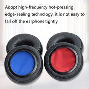 1 Pairs Headphone Sponge Cover Headphone Leather Cover For Jabra Revo Wireless, Colour: Black Gray Net