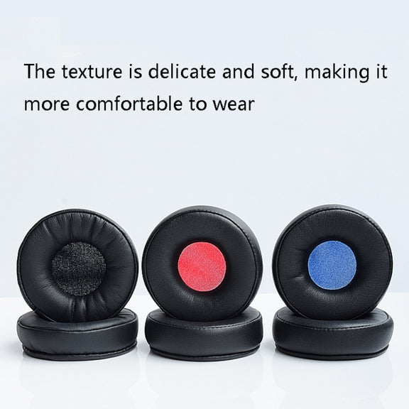 1 Pairs Headphone Sponge Cover Headphone Leather Cover For Jabra Revo Wireless, Colour: Black Gray Net