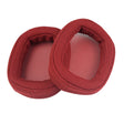 2 PCS Suitable for Logitech G433 G Pro Headphone Cover Sponge Cover Earmuffs(Red Grid) - Earmuff & Pad by PMC TechLife | Online Shopping South Africa | PMC TechLife