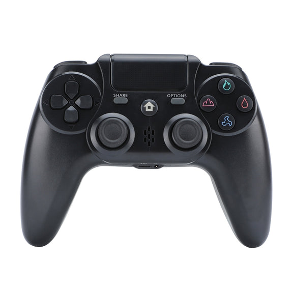 ZR486 Wireless Game Controller For PS4, Product color: Black