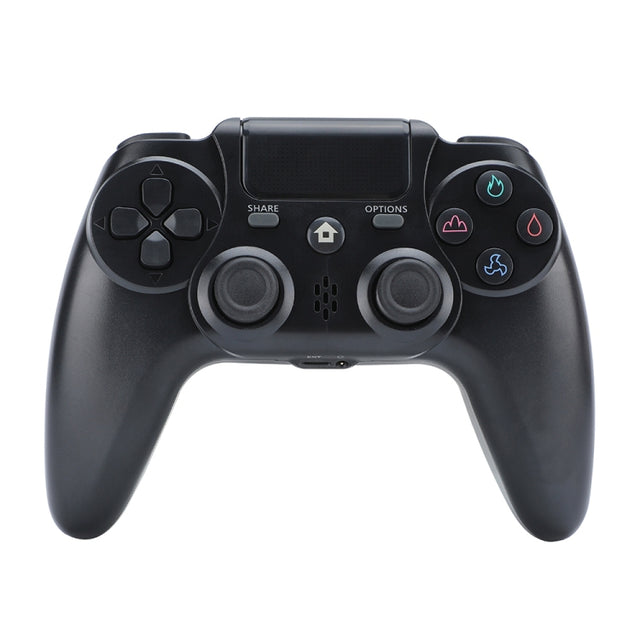 ZR486 Wireless Game Controller For PS4, Product color: Black