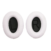2 PCS Headset Sponge Cover For BOSE QC15 / QC3 / QC2 / QC25 / AE2 / AE2i(White  + Black LR)