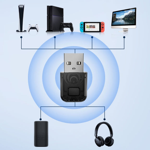 ALPS2005 Bluetooth Audio Transmitter Adapter Receiver For PS5 / PS4 / Switch