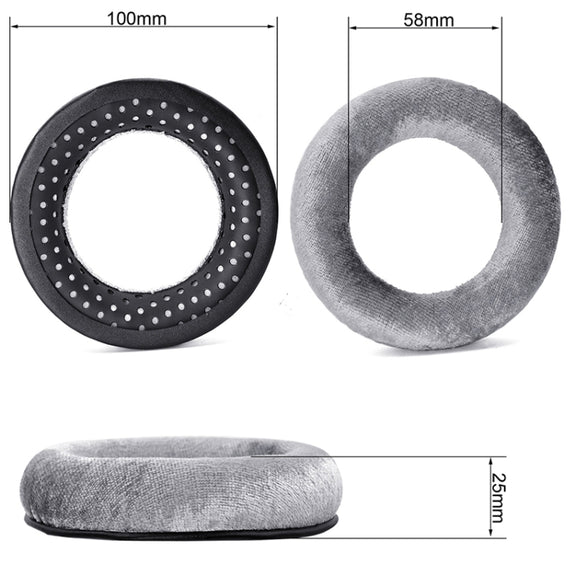 2 PCS Earmuffs Cover For Beyerdynamic DT990 / DT880 / DT770 Pro(Gray)