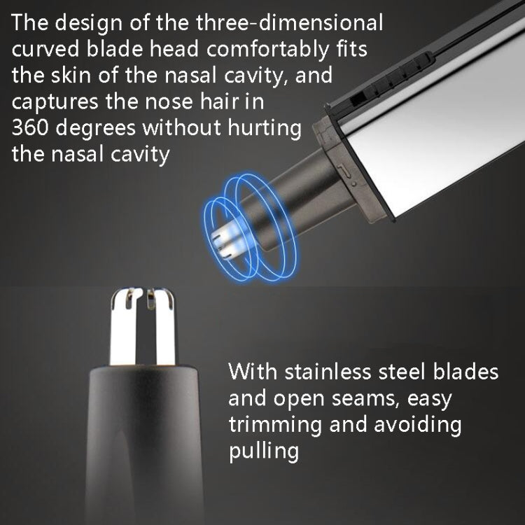 Sportsman SM-416 Electric Mini Shaving Knife Eyebrow Trimming Knife Charging USB Nose Hair Trimmer, Specification: USB - free shipping - PMC TechLife - Order now!