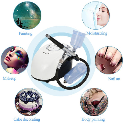 Beemyi BS-103 Beauty Salon High Pressure Oxygen Injection Device Household Handheld Facial Nano Spray Beauty Moisturizing Device, Specification: EU Plug( Large Capacity) - free shipping - PMC Jewellery - Order now!