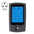 24-Mode Digital Electronic Pulse Massager Intelligent Whole Body Physical Therapy Meridian Massager, Specification: UK Plug(Black) - Massage & Relaxation by PMC TechLife | Online Shopping South Africa | PMC TechLife