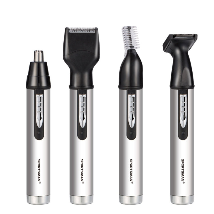 SPORTSMAN SM-418 Electric Mini Shaving Eyebrows Hair Nose Hair Trimmer USB(White)