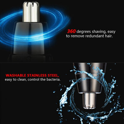 SPORTSMAN SM-418 Electric Mini Shaving Eyebrows Hair Nose Hair Trimmer USB(White) - free shipping - PMC Jewellery - Order now!