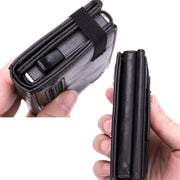 RFID Anti-Theft Aluminum Alloy Card Case(Mad Horse Blue)