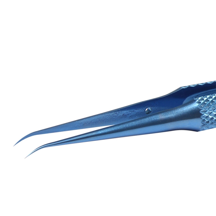Kaisi Titanium Alloy Tweezers Repair Fingerprint Fly Line Phone Motherboard Precise Antimagnetic Electronics Tweezers(Curved BT-15) - Tweezers by Kaisi | Online Shopping South Africa | PMC TechLife | Buy Now Pay Later Mobicred