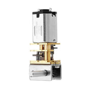 GW12N20 Worm Gear Low Speed Motor Ultra Mini Gear Power-Off Self-Locking Motor For Smart Car Robot(12V 20RPM)