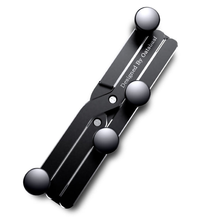 Oatsbasf 02750 Gravity Car Mobile Phone Holder In-car Navigation Buckle Bracket Air Outlet Bracket( Black) - free shipping - PMC Jewellery - Order now!