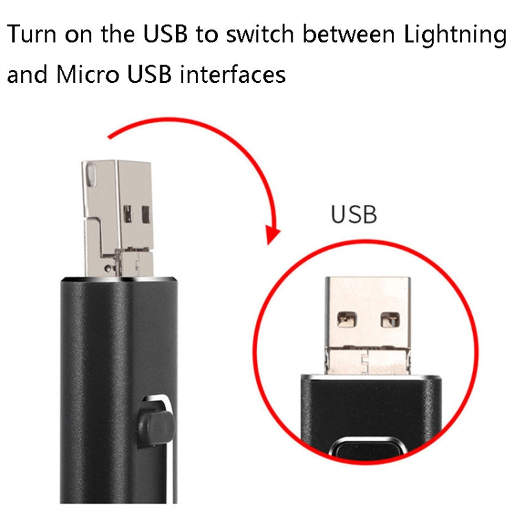 256GB SH02 USB 3.0 + 8 Pin + Mirco USB + Type-C 4 In 1 Mobile Computer U-Disk With OTG Function(Gold) - free shipping - PMC TechLife - Order now!