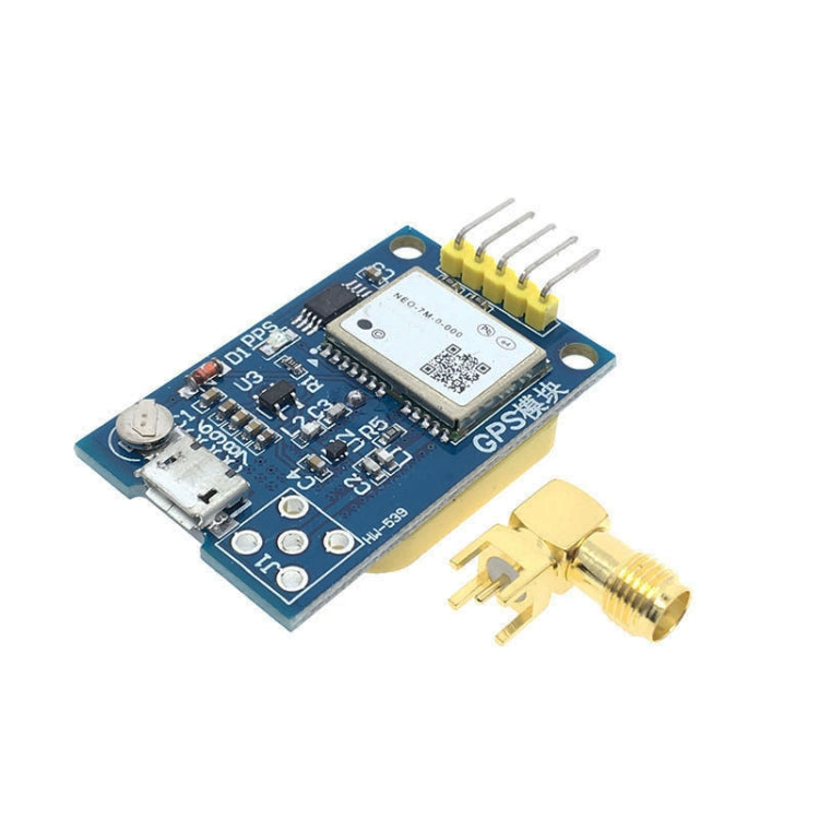 HW-539 GPS Module NE0-7M Satellite Positioning Module 51 SCM MCU for Arduino(HW-539 7M GPS) - MCU Tools by PMC TechLife | Online Shopping South Africa | PMC TechLife | Buy Now Pay Later Mobicred