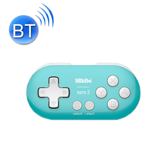 8Bitdo Zero2 Wireless Bluetooth Mini Handle For Switch / Windows / Android / MacOS / Steam / Respeberr(Blue Green) - free shipping - PMC Jewellery - Order now!