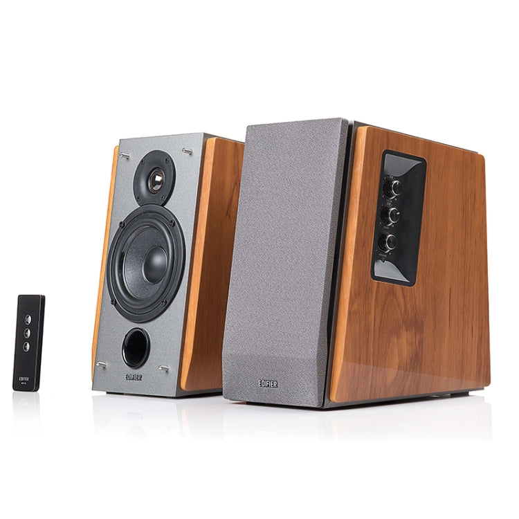 EDIFIER R1600TIII Multimedia Notebook Speaker Wooden Bass Speaker, US Plug(Wood Texture) - free shipping - PMC Jewellery - Order now!