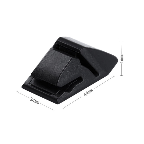 4 PCS Car Card Fixed Base Temporary Parking Card Clip Card Ticket Storage Clip