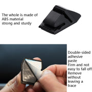 4 PCS Car Card Fixed Base Temporary Parking Card Clip Card Ticket Storage Clip