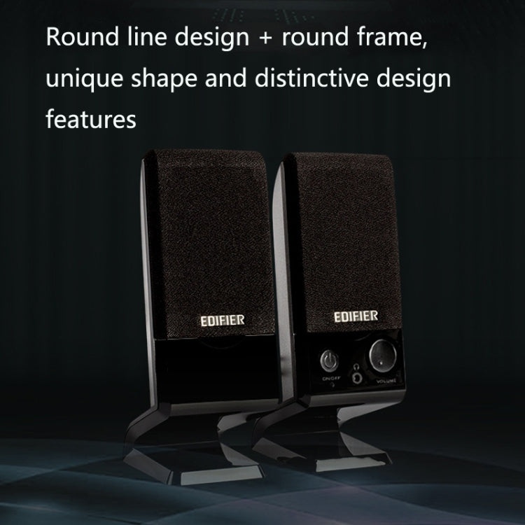 Edifier R10U Mini USB Laptop Speaker(Black) - free shipping - PMC Jewellery - Order now!