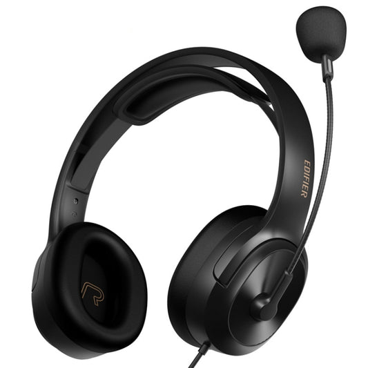 Edifier USB K5000 Mock Exam Headset Online Class Education Oral Training Headset, Cable Length: 2.8m(Black) - free shipping - PMC Jewellery - Order now!