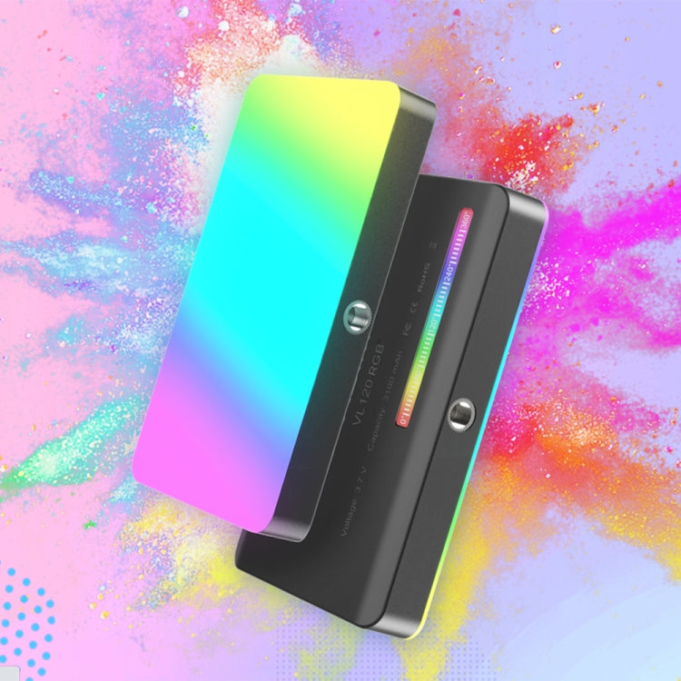 Ulanzi VL120 RGB Full Color RGB SLR Camera Photography Live Photo Video Small Light - free shipping - PMC TechLife - Order now!