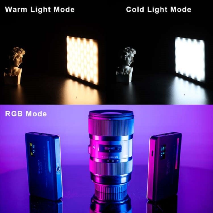 Ulanzi VL120 RGB Full Color RGB SLR Camera Photography Live Photo Video Small Light - free shipping - PMC Jewellery - Order now!