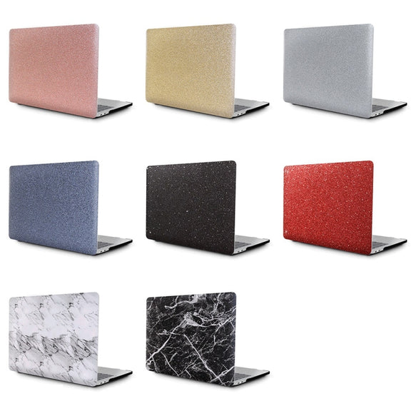 For MacBook Air 13 A1932 / A2179 / A2337 Plane PC Laptop Protective Case (Pure Black)