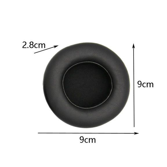1 Pair Thicken Sponge Headset Set 90mm Earmuffs For Kraken 7.1 V2 Pro(Orange)