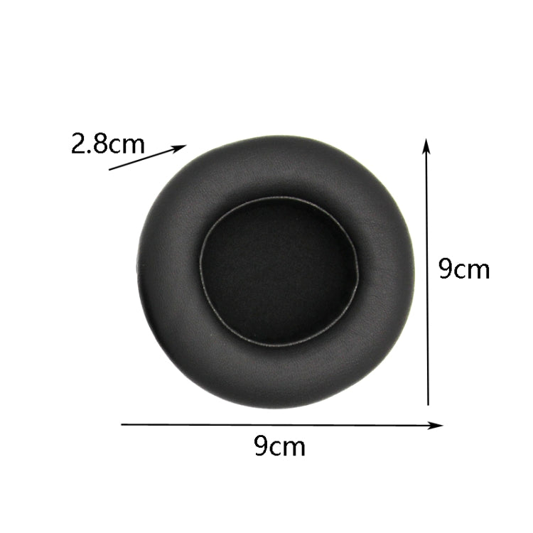 1 Pair Thicken Sponge Headset Set 90mm Earmuffs For Kraken 7.1 V2 Pro(Orange)