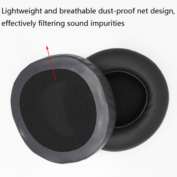 1 Pair Thicken Sponge Headset Set 90mm Earmuffs For Kraken 7.1 V2 Pro(Orange)