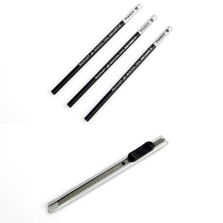 29 PCS / Set MARCO Beginner Sketch Set Sketching Tools MARCO Sketch Set - Art Supplies by MARCO/马可 | Online Shopping South Africa | PMC Jewellery | Buy Now Pay Later Mobicred