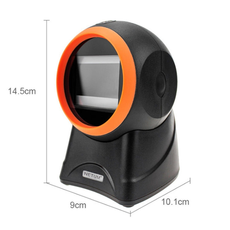 NETUM 2050 Supermarket Cashier Barcode QR Code Scanner Desktop Vertical Scanner, Specification： Enhanced Version - free shipping - PMC Jewellery - Order now!