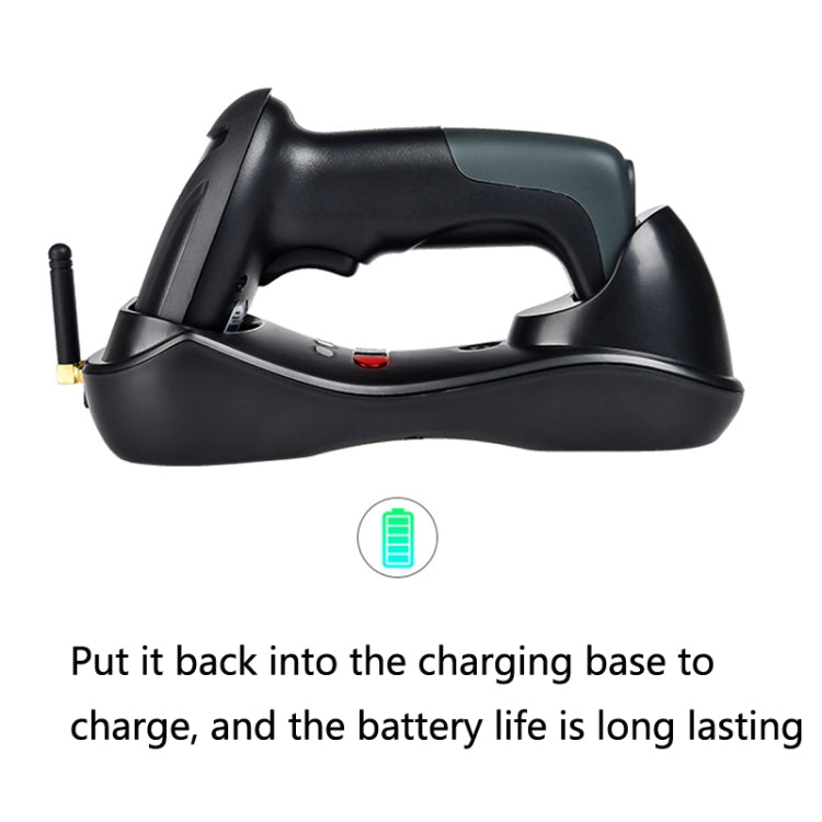 NETUM H3 Wireless Barcode Scanner Red Light Supermarket Cashier Scanner With Charger, Specification: One-dimensional - free shipping - PMC Jewellery - Order now!
