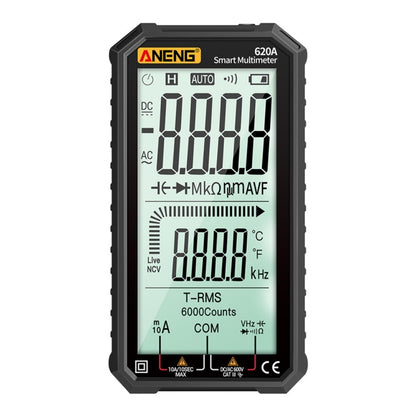 ANENG 620A Full Screen Smart Digital Multimeter(Black) - free shipping - PMC Jewellery - Order now!