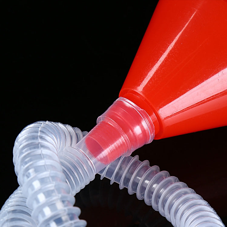 Pour Oil Tool  Car Motorcycle Truck Vehicle Plastic Filling Funnel with Soft Pipe - free shipping - PMC TechLife - Order now!